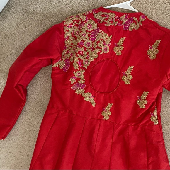 Pakistani/Indian Gown Dress 2 piece set - Picture 2 of 5